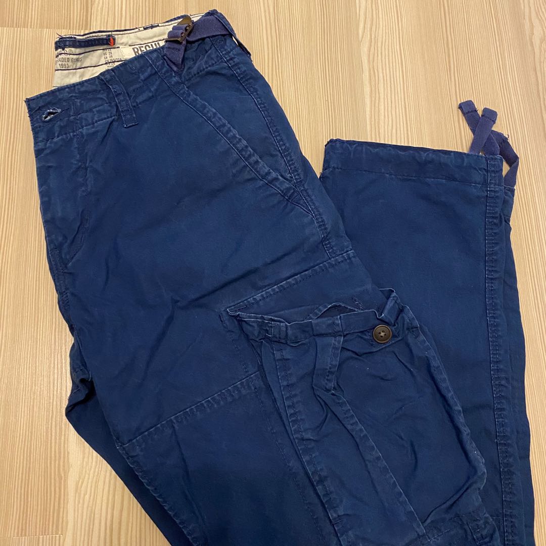 blue polo cargo pants