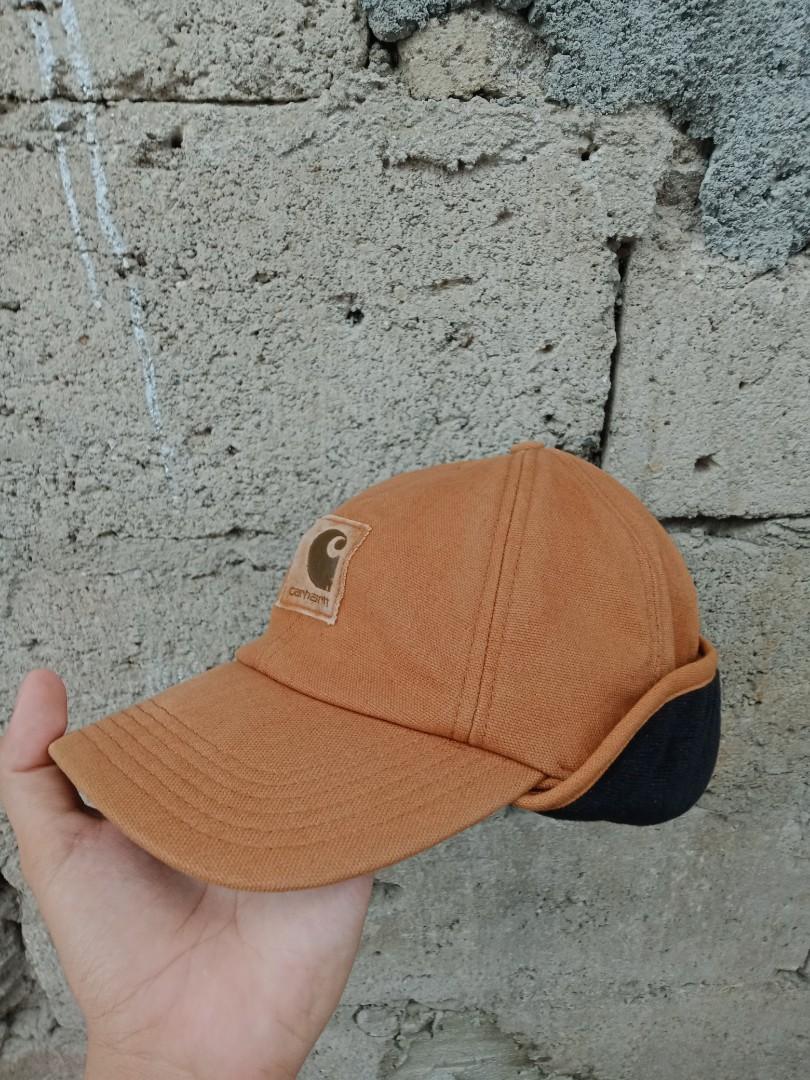 Carhartt Earflap Cap, Men'S Fashion, Watches & Accessories, Caps & Hats On  Carousell