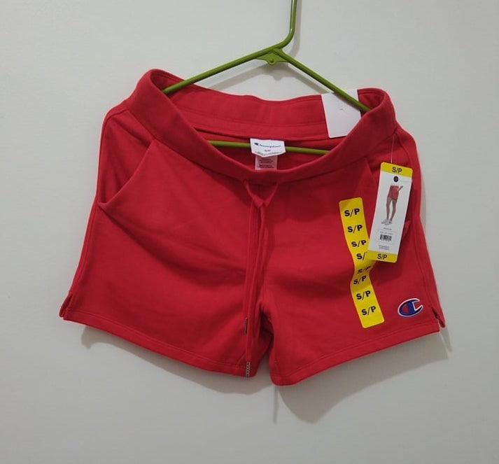 Red champion 2025 shorts womens