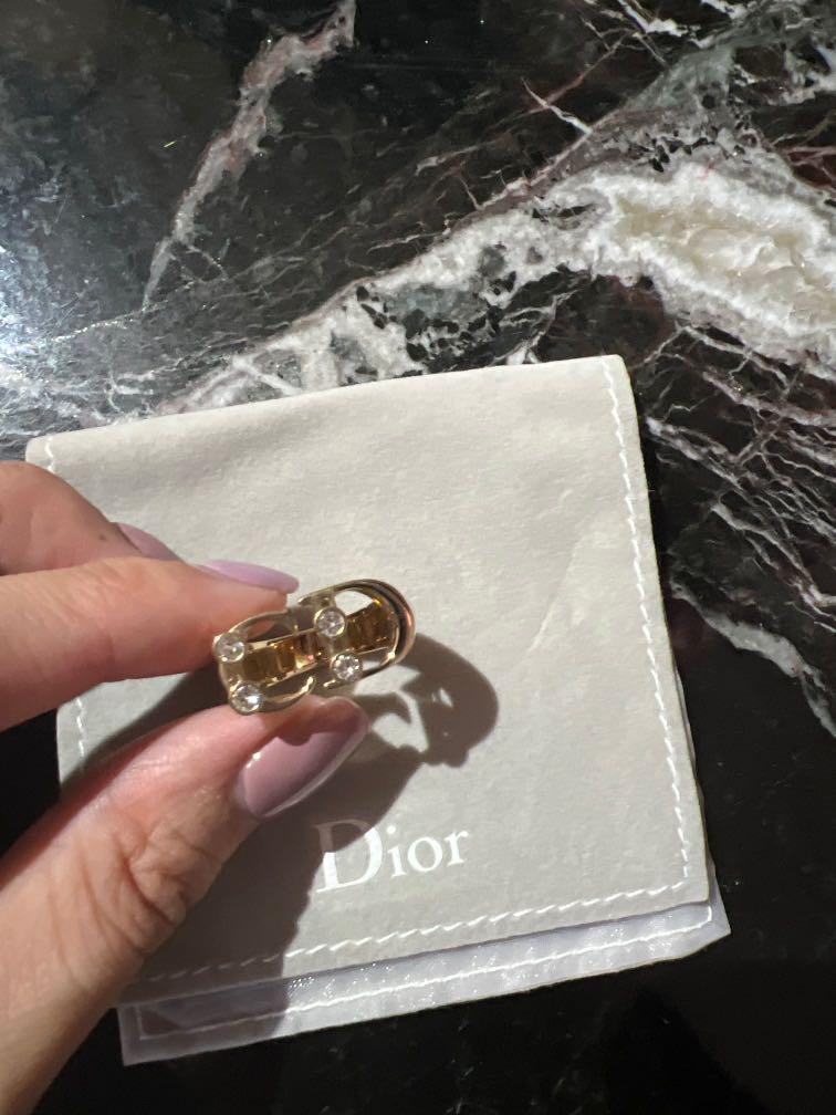 Christian Dior CD ring, Luxury, Accessories on Carousell