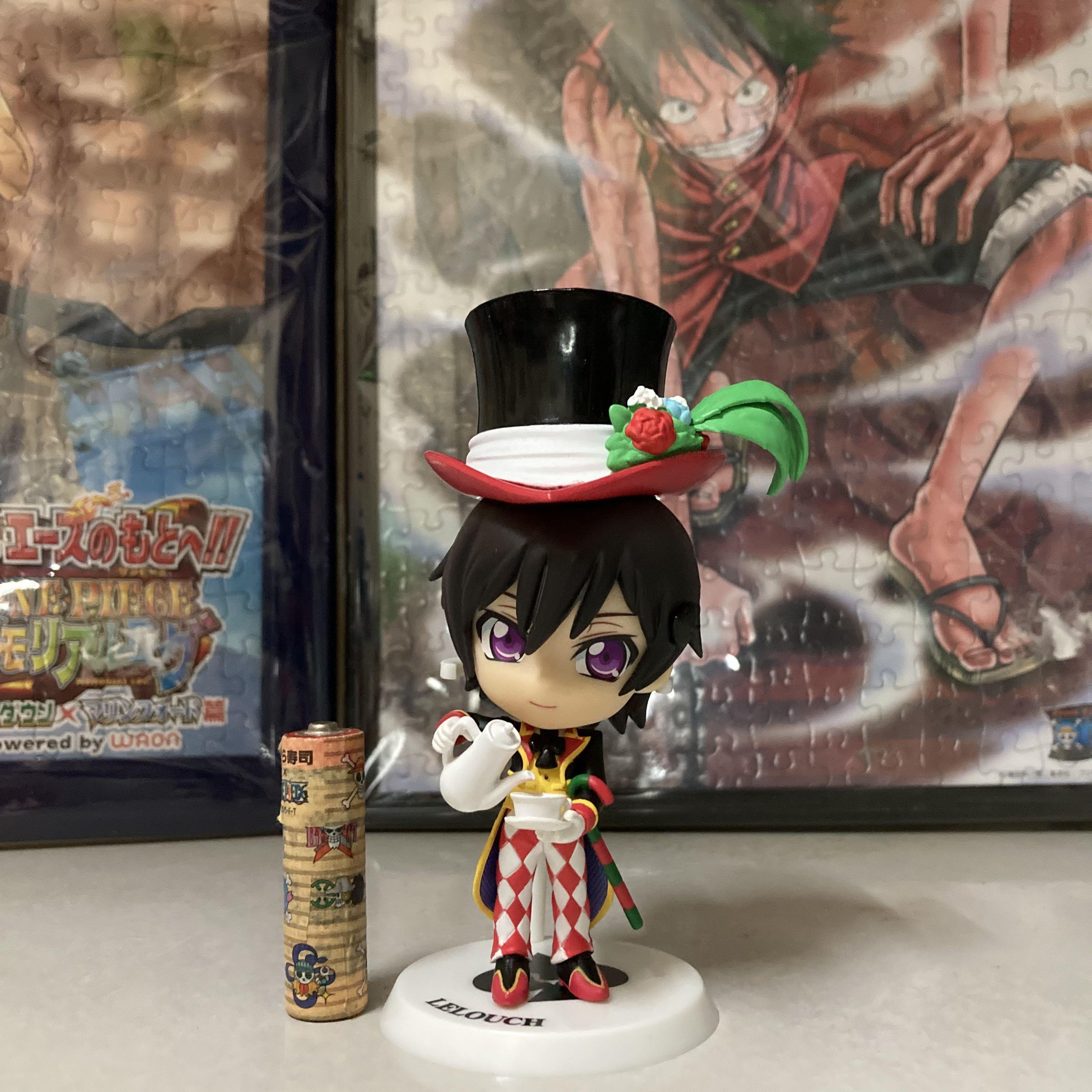 Code Geass Lelouch Chibi Figure, Hobbies & Toys, Toys & Games on Carousell