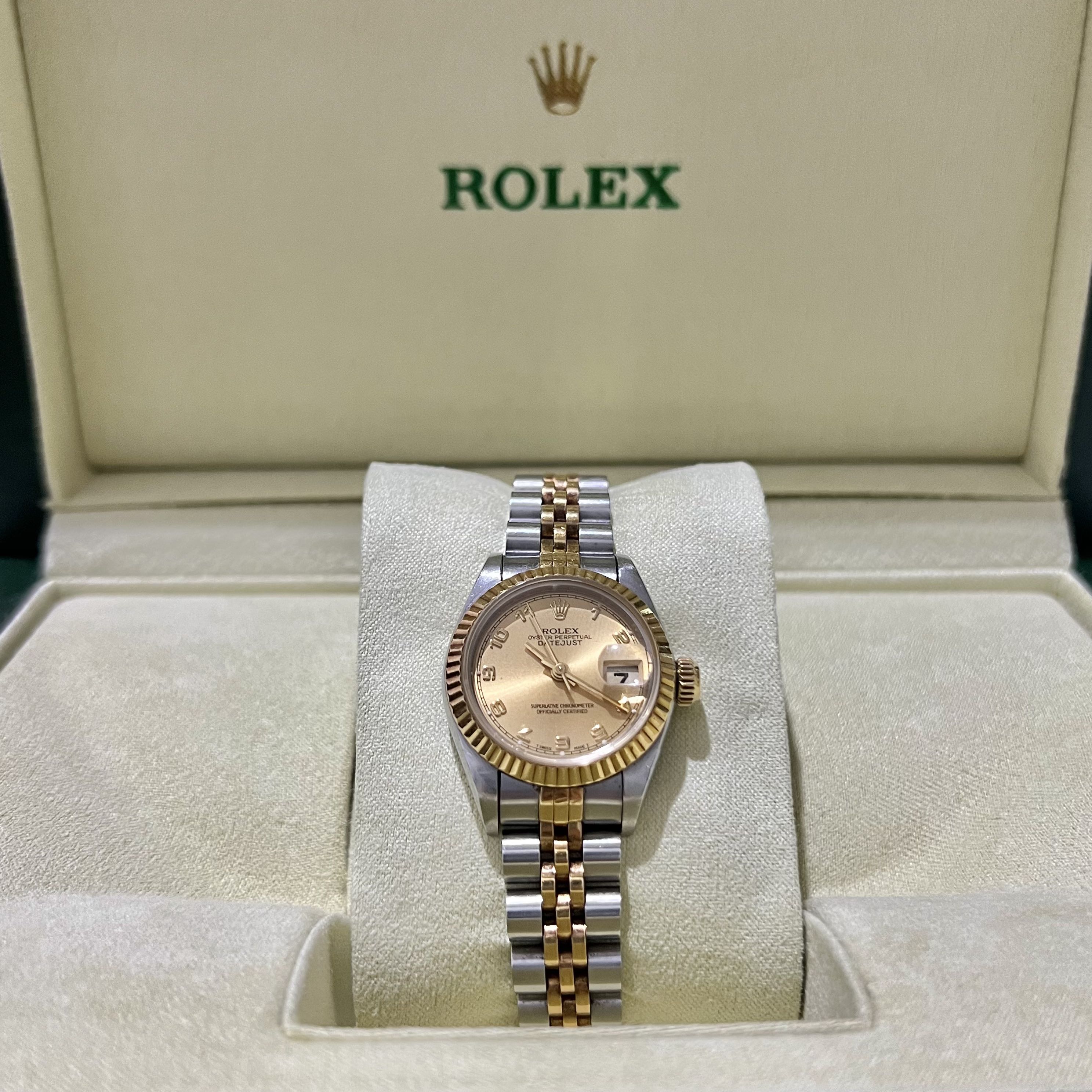 Rolex lady online datejust two tone