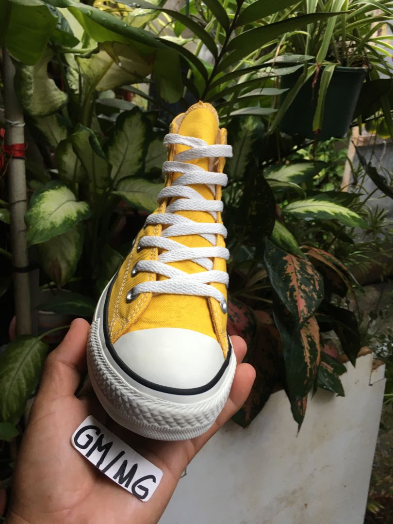 Converse 7 hi yellow discount