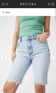 Decjuba Lucy Bermuda Denim Short BNWT