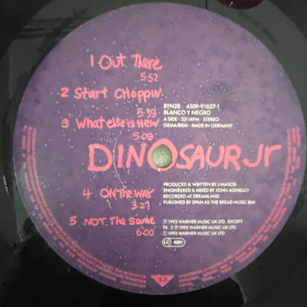 レア盤-Indies_Alternative-UK & EU Org☆Dinosaur Jr - Where You