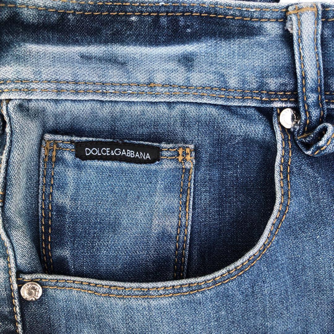 Dolce \u0026 Gabbana Jeans Second Original, Fesyen Pria, Pakaian , Bawahan di  Carousell