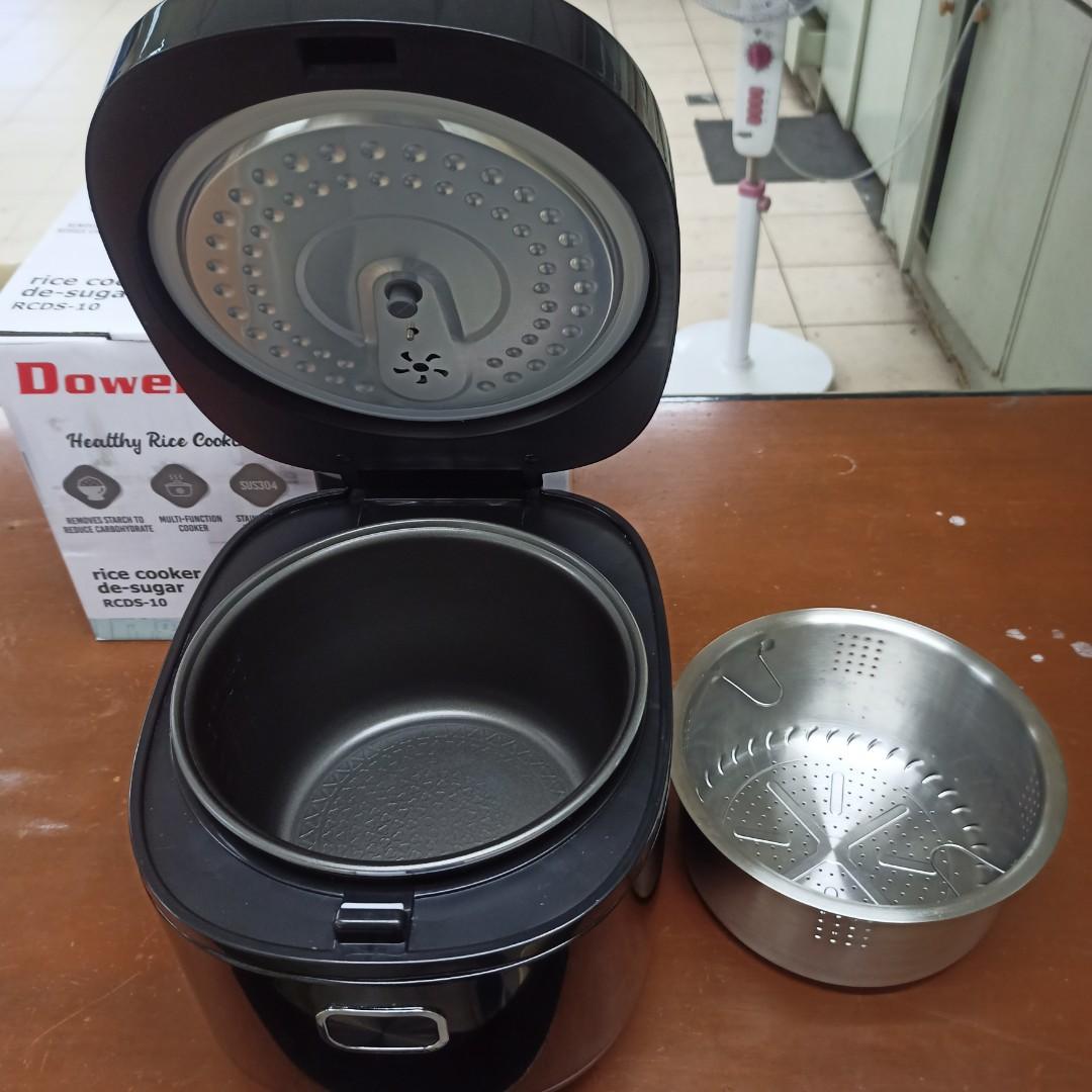 Low Sugar Rice Cooker Low Carb Healthy Multifunctional 1.8L (10 cups) Stainless steel pot