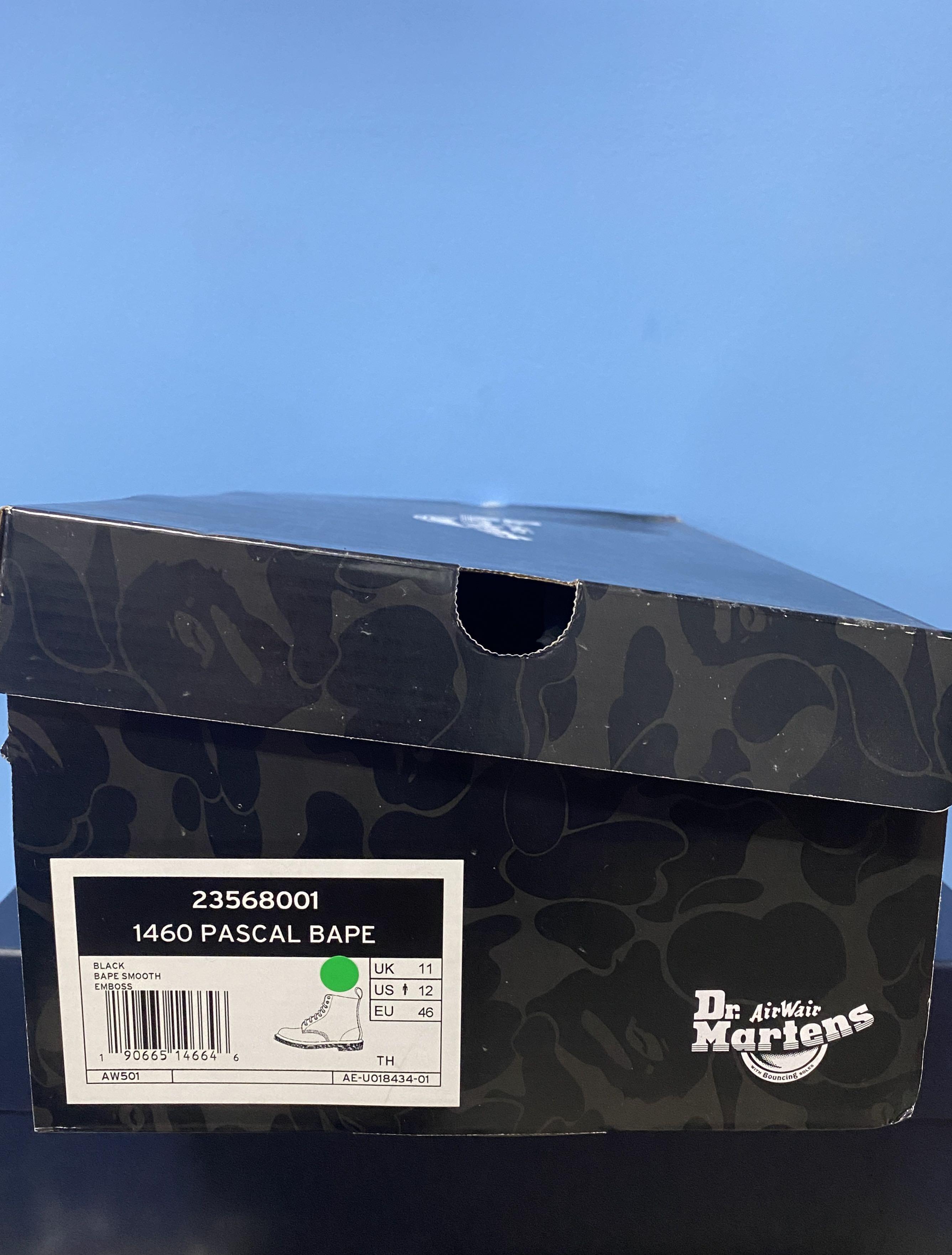 Black bape smooth shop emboss