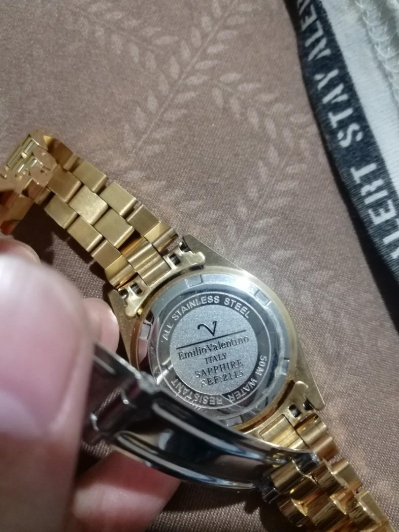 Emilio valentino italy watch sales