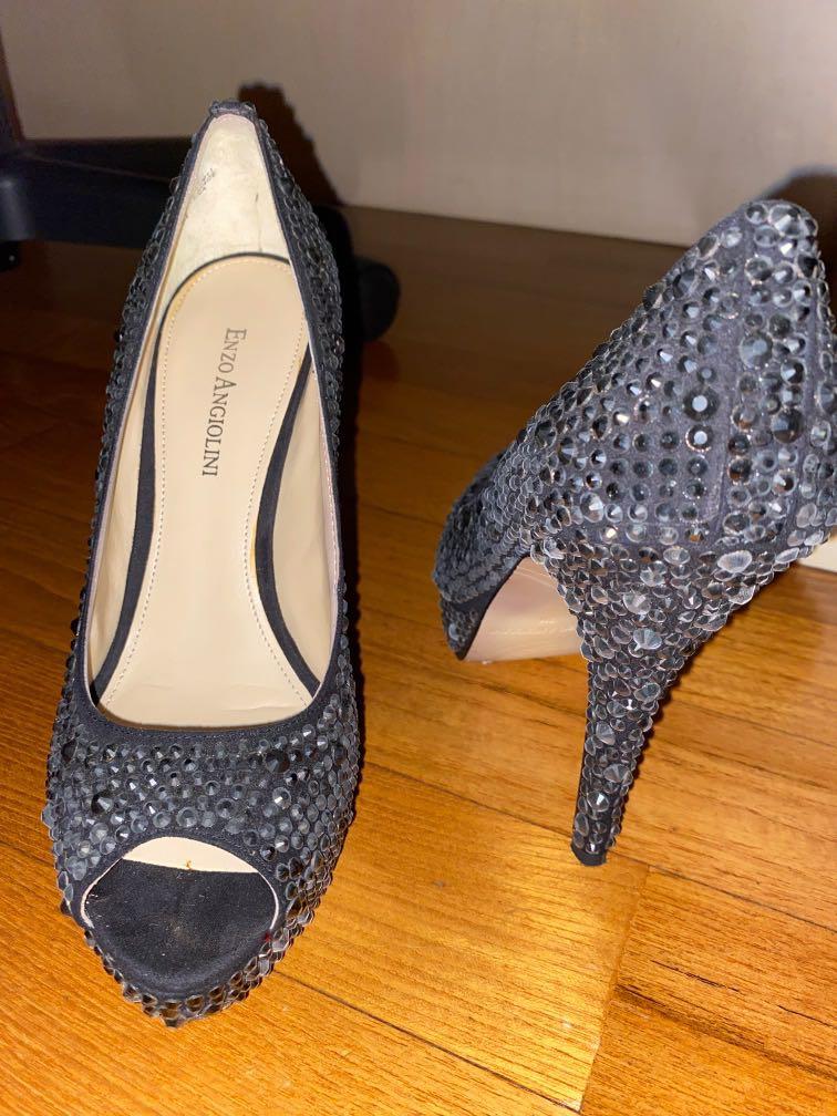 Enzo angiolini sale black pumps