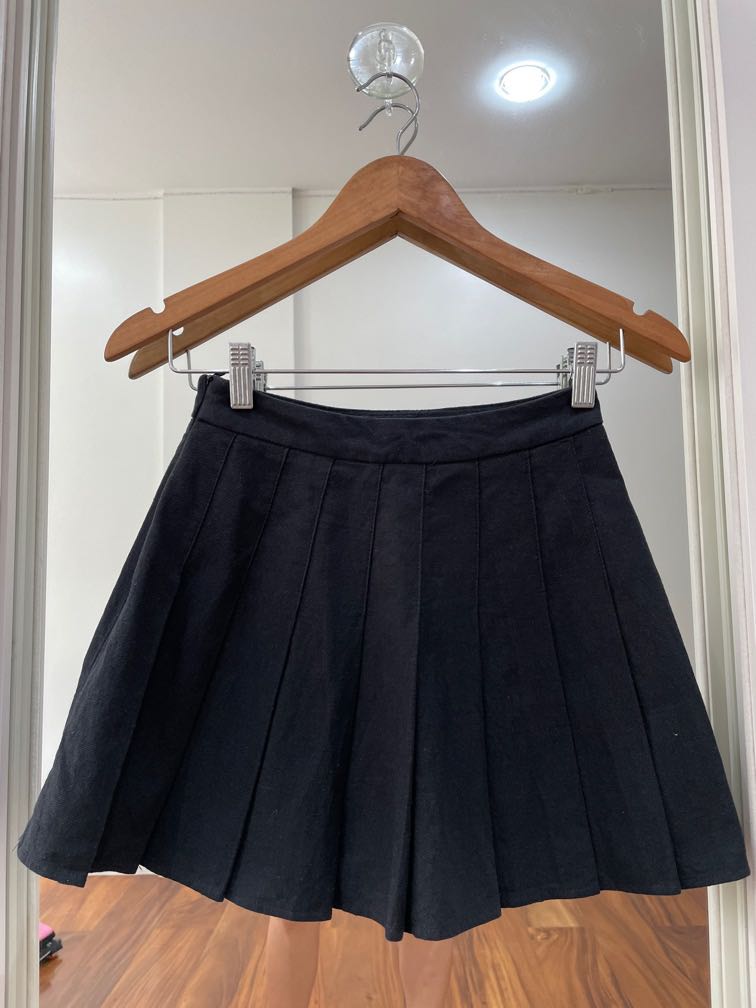 Factorie Black Tennis Skirt Women s Fashion Bottoms Skirts on