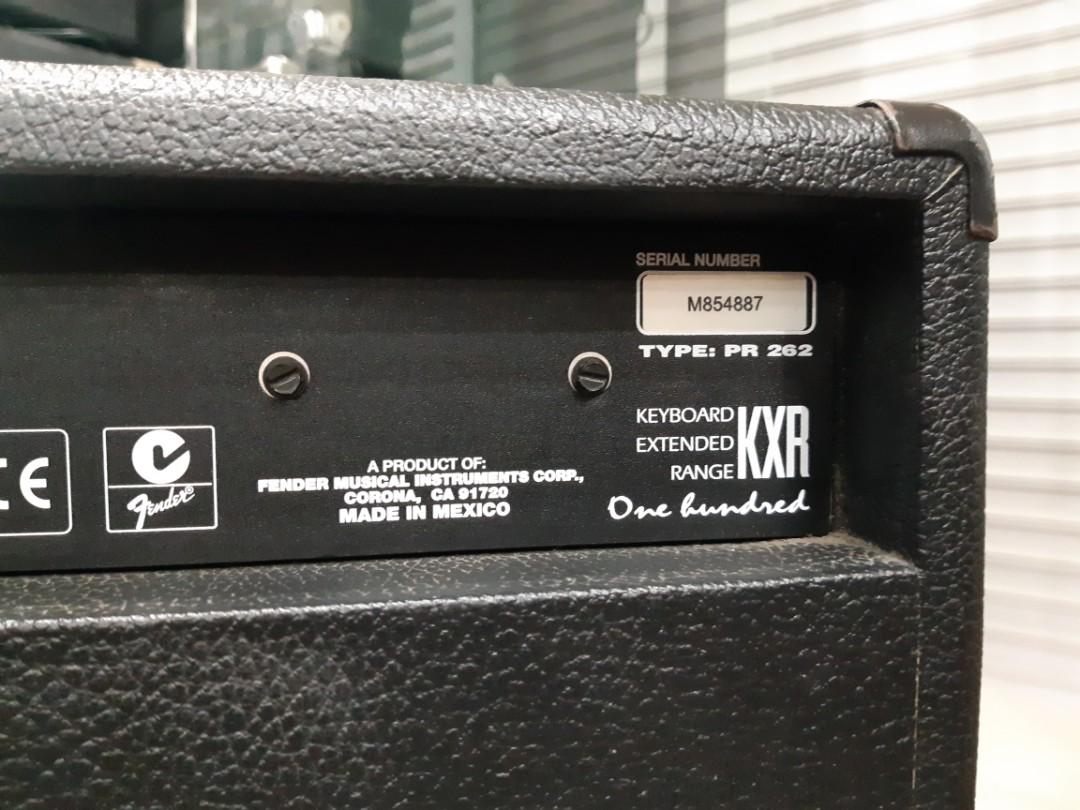 FENDER KXR 100 KEYBOARD AMP, Hobbies & Toys, Music & Media, Musical