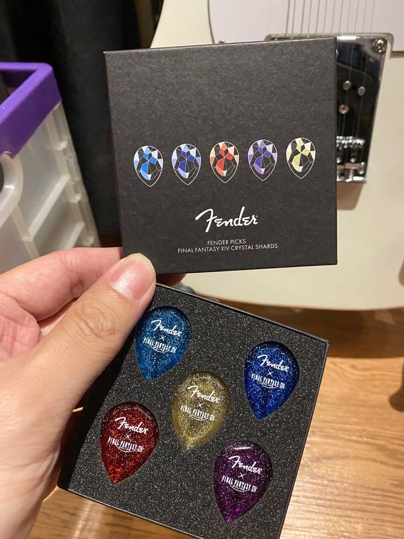 Fender x Final Fantasy 14 Guitar Pick, Hobbies & Toys, Toys & Games on