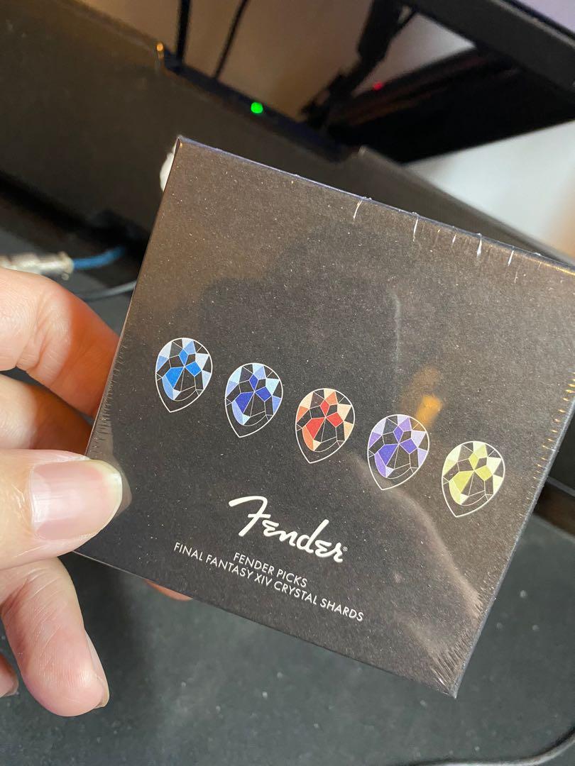 Fender x Final Fantasy 14 Guitar Pick, Hobbies & Toys, Toys & Games on