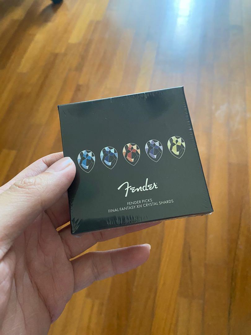 Fender x Final Fantasy 14 Guitar Pick, Hobbies & Toys, Toys & Games on