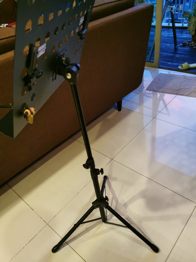 Foldable Music Stand, Hobbies & Toys, Music & Media, Music