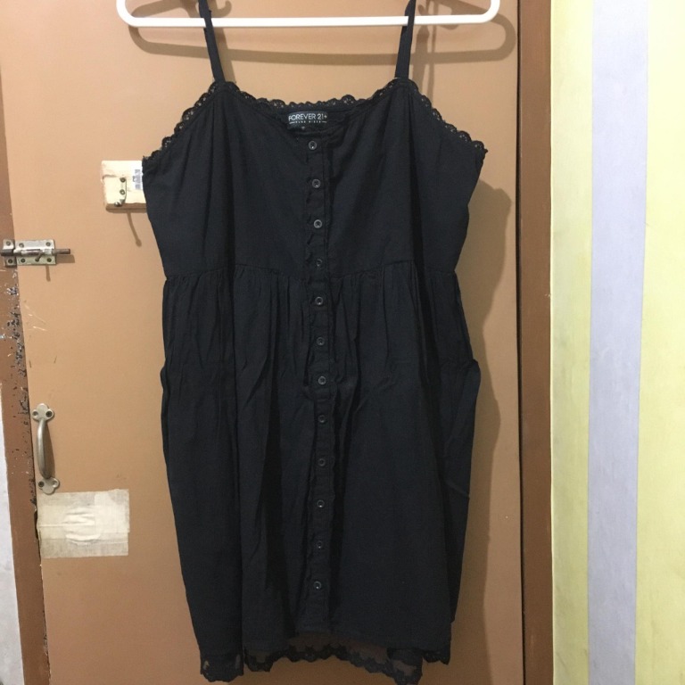 Forever 21 plus black dress clearance