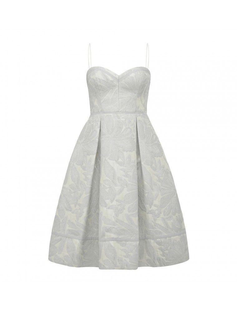Anna jacquard prom shop dress