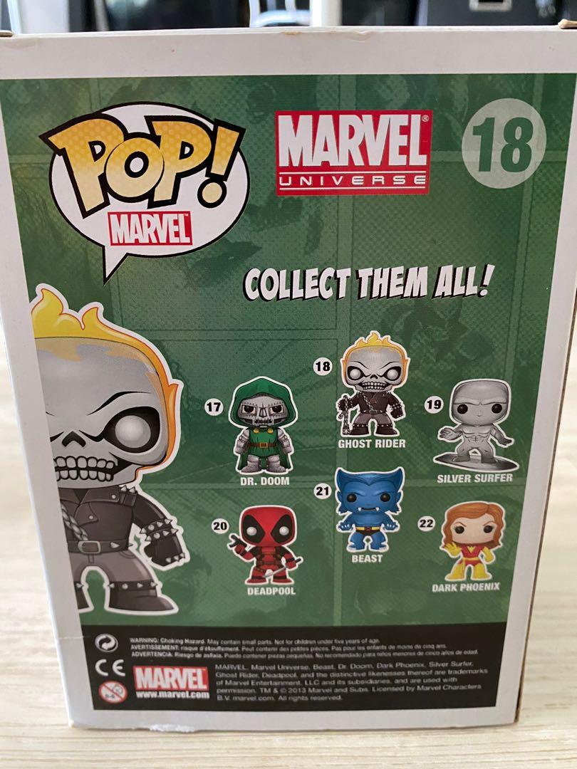 Funko Pop Ghost Rider, Hobbies & Toys, Toys & Games on Carousell