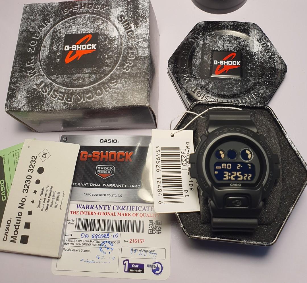 Dw6900 blackout on sale