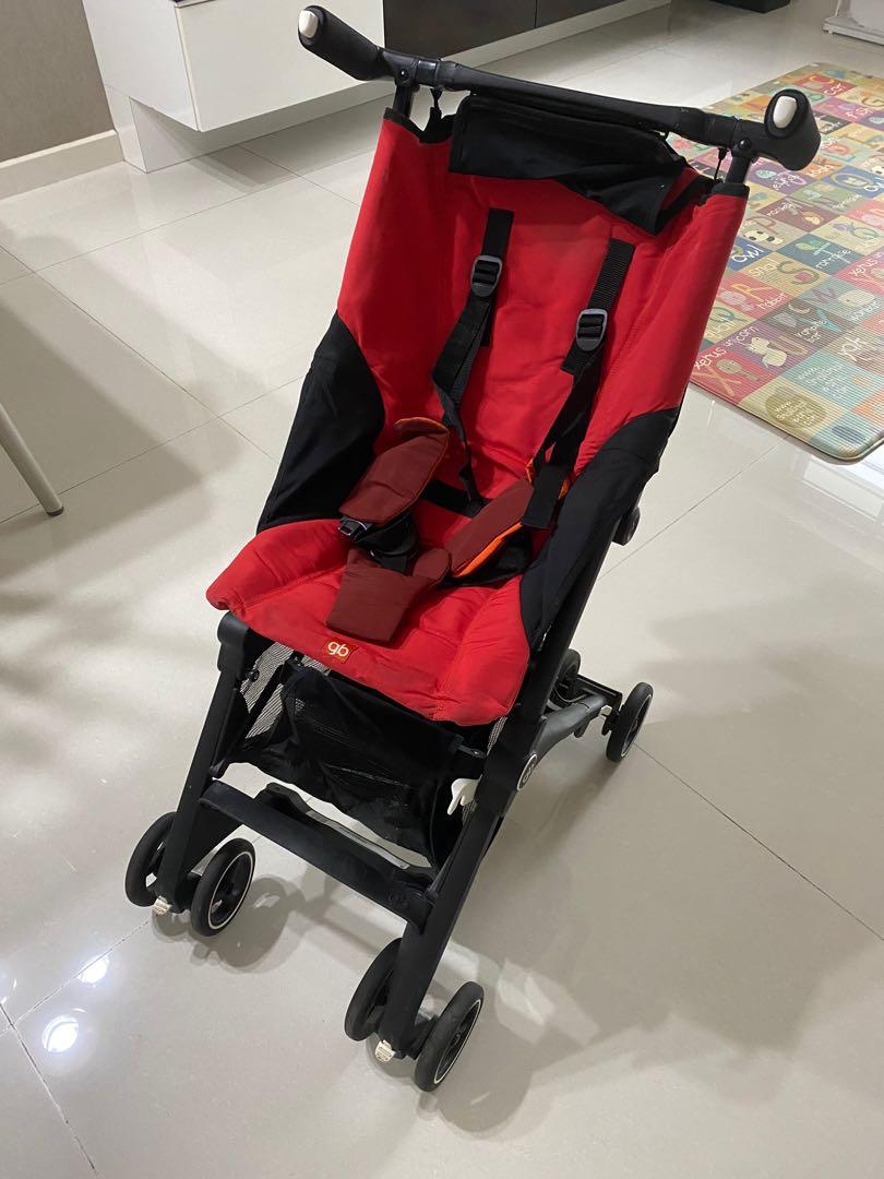 GB Pockit Stoller - Red (used), Babies 