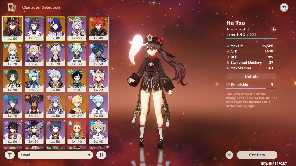 Genshin Impact AR 56 ENDGAME Account, Video Gaming, Video Games, Xbox