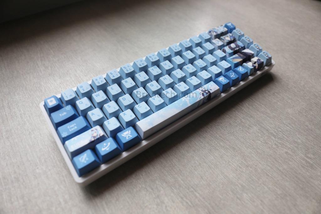 Genshin Impact Eula Theme PBT Keycaps, Computers & Tech, Parts ...