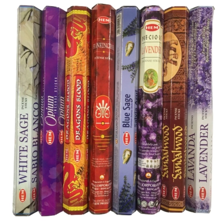 HEM Incense Assorted Packs 20 Sticks in Each Box, TV & Home