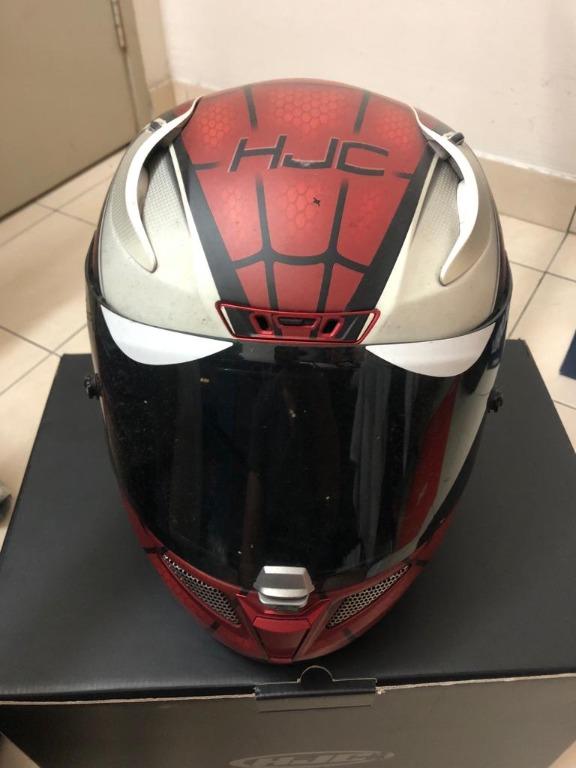 Helmet HJC RPHA 11 Spiderman Motorbikes on Carousell