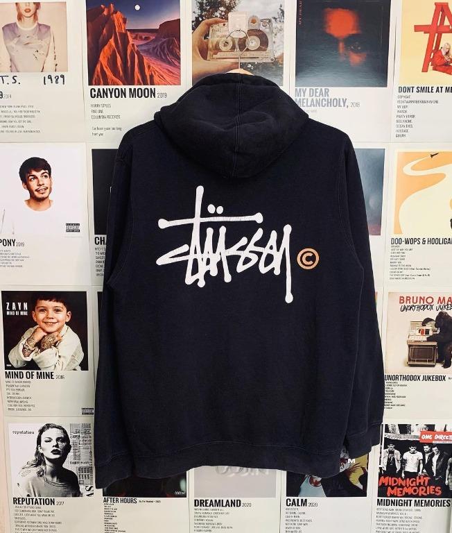 Hoodie sales stussy second