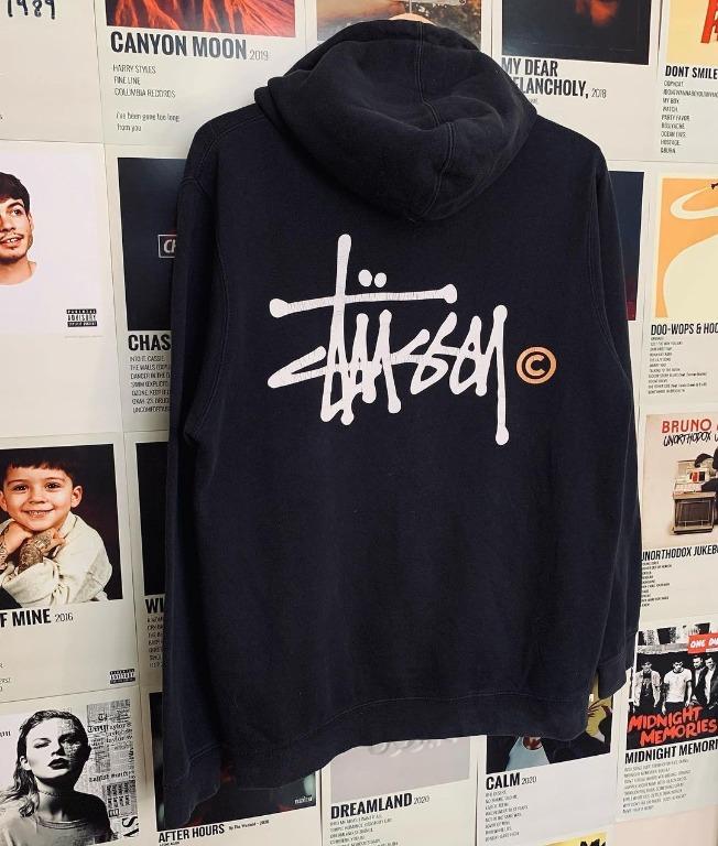 Hoodie Stussy Second Original Fesyen Pria Pakaian Baju Luaran