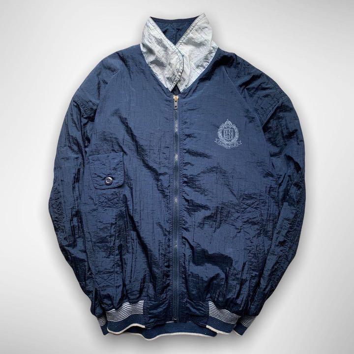 Hoodless windbreaker jacket best sale
