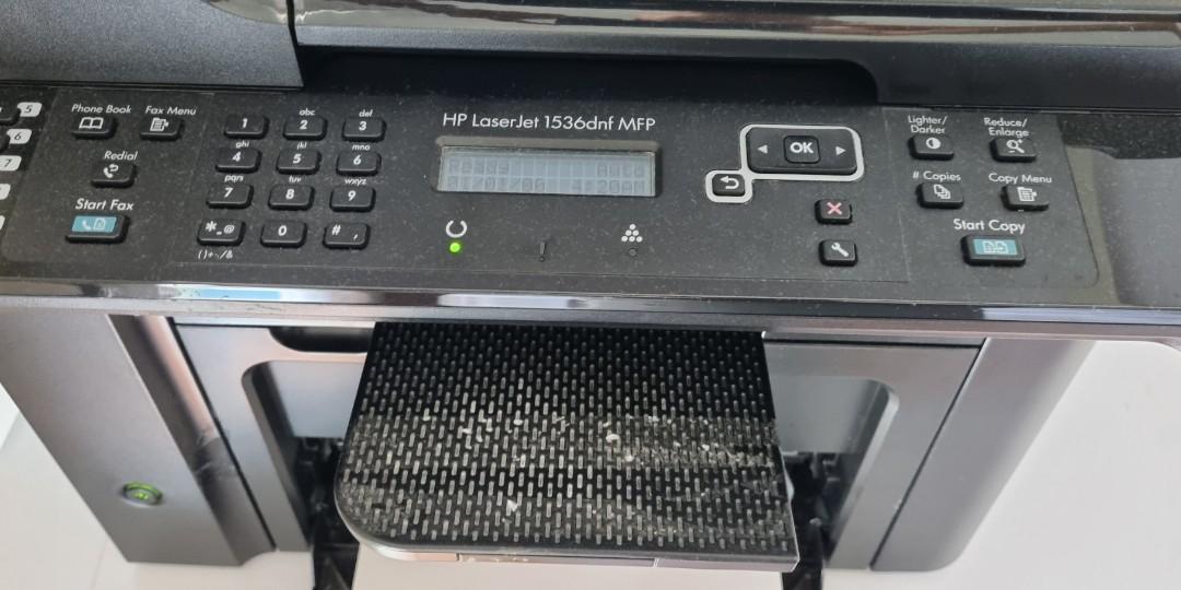 HP Laserjet printer/copier Model 1536dnf MFP, Computers & Tech