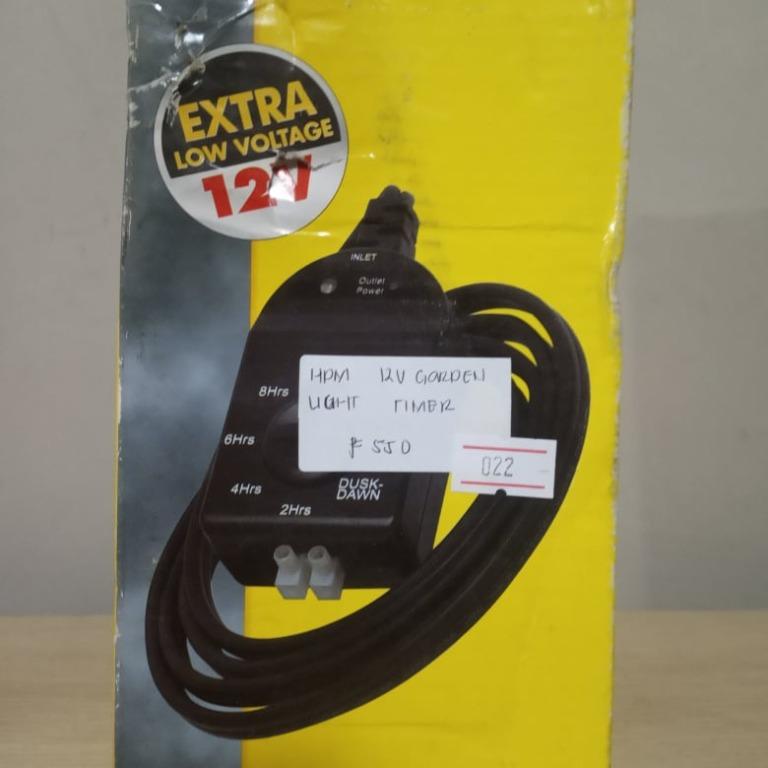 HPM GARDEN LIGHT TIMER, Furniture & Home Living, Gardening, Hose and ...