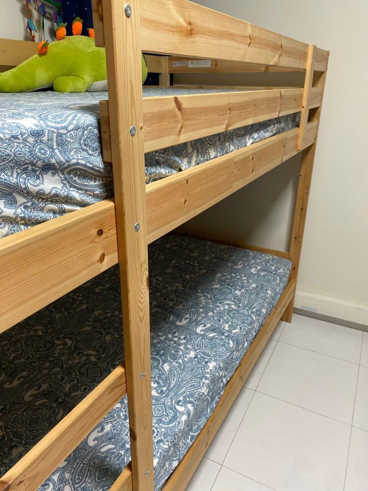 Ikea Bunk Bed Mydal, Furniture & Home Living, Furniture, Bed Frames