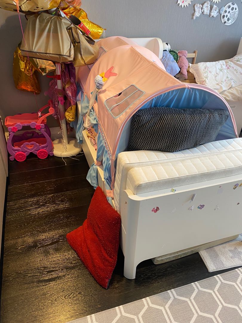 IKEA Busunge Junior extendable bed x2 (self collect), Babies & Kids