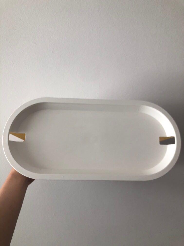 [IKEA] ROMMA Cable Management box with lid, white, Furniture & Home ...