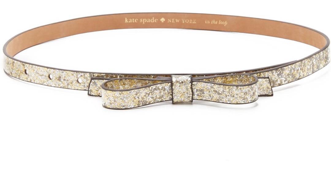 Kate spade glitter best sale belt