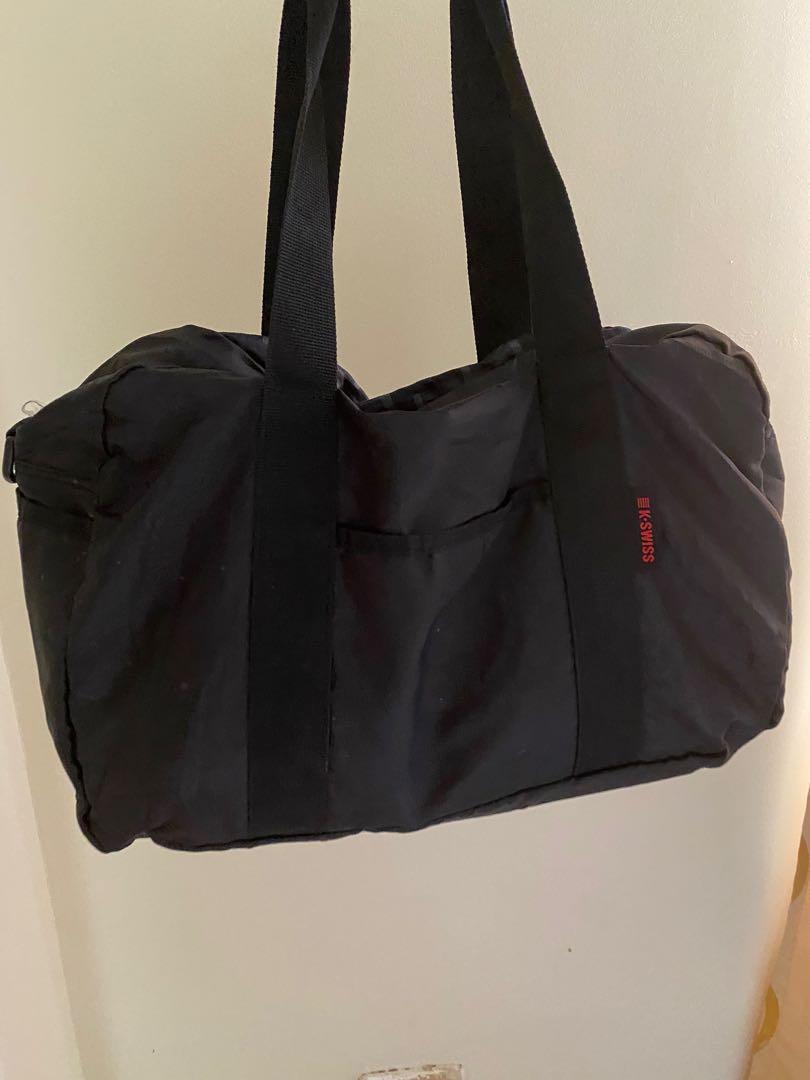 K.Swiss Nylon Duffel bag, Luxury, Bags & Wallets on Carousell