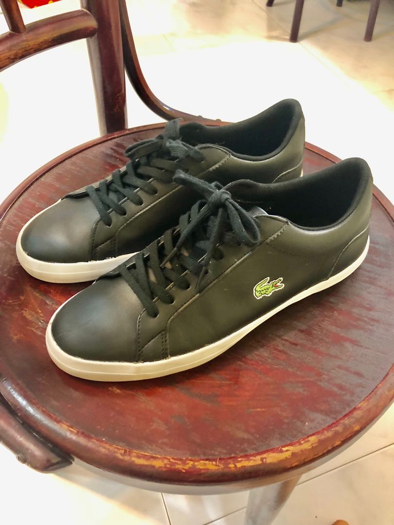 Lacoste Lerond Leather Size 9.5, Men's Fashion, Footwear, Sneakers on ...