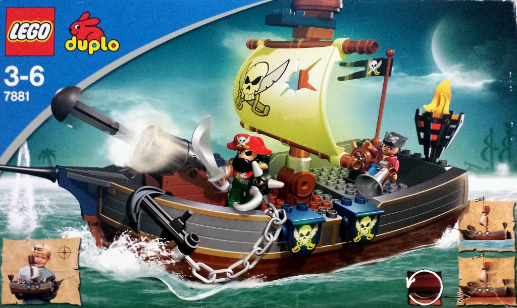 Lego duplo barco pirata best sale