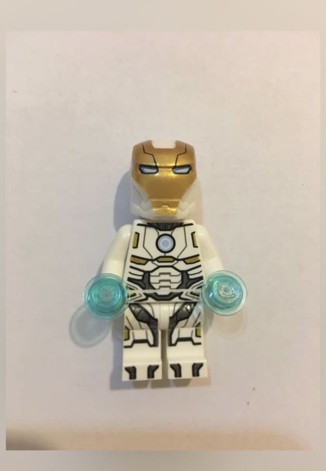 White iron online man lego