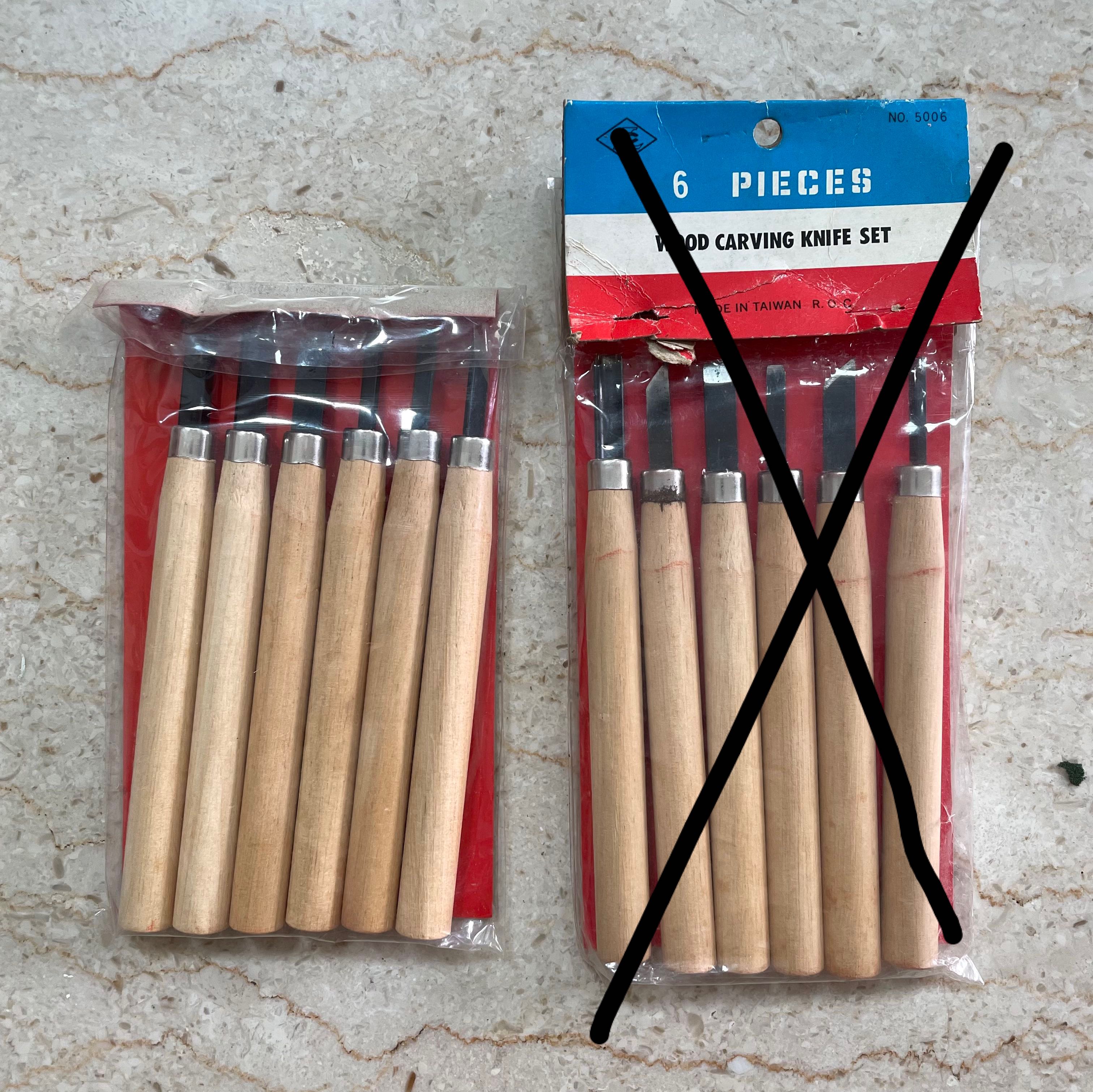 Linocut Knives, Hobbies & Toys, Stationery & Craft, Craft Supplies