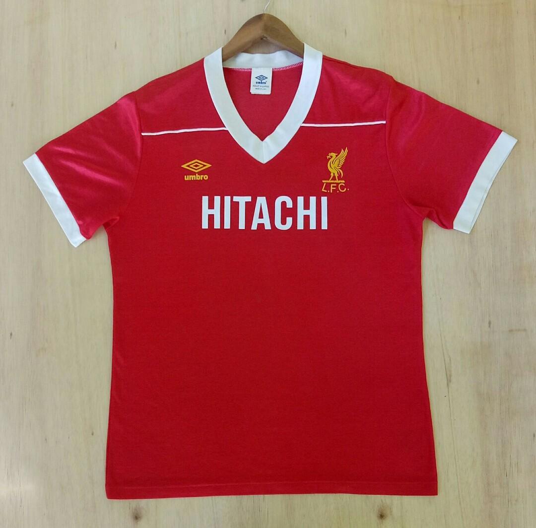 Liverpool fc hitachi shirt online
