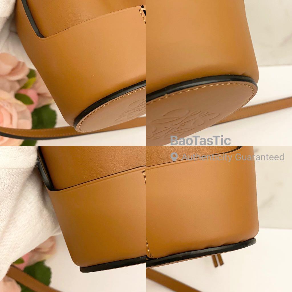 L O E W E Balloon Bag Nano (13.5 x 9 x 6.7cm) Tan Condition 10/10