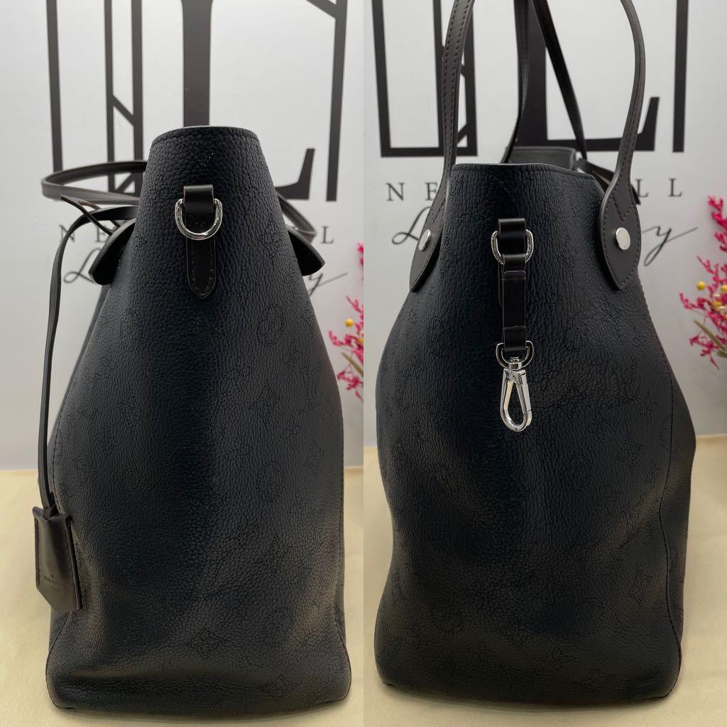 Louis Vuitton M54354 Hina MM Mahina Leather Noir