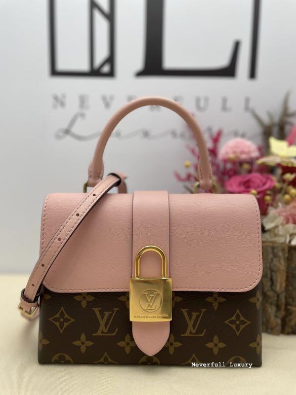 Locky bb leather handbag Louis Vuitton Pink in Leather - 31453417