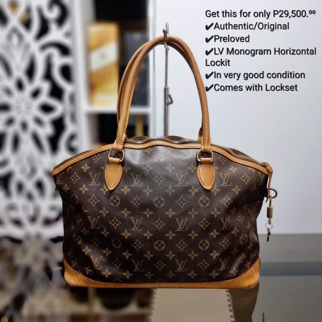 Louis Vuitton, Bags, Louis Vuitton Lockit Monogram Shoulder Bag