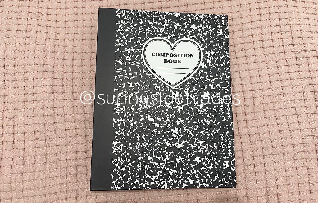 LucaLab Composition A5 binder, Hobbies & Toys, Stationary & Craft