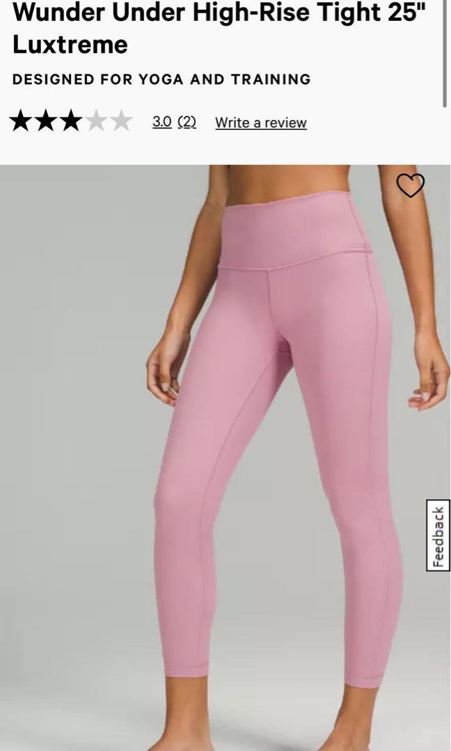 Lululemon Wunder Under High-Rise Tight 25 BNWT Size 2, Women's Fashion,  Activewear on Carousell